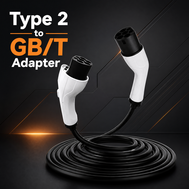 New Source Manufacturer Customizable Logo B2B Bulk Supply CE Certified High Conductive IP65 TPU 2 GBT Electric Vehicle Charging