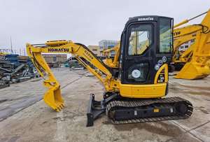 Excavadora de cadenas pequeña Komatsu PC35 japonesa a precio económico, excavadora PC35 en venta - Product Image 6