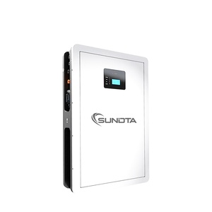 <span class=keywords><strong>Batterie</strong></span> de stockage tout-en-un Sundta LiFePO4 10 kWh 51,2 V avec BMS intelligent IP65, 200 Ah, 12 000 cycles profonds, communication CAN, solaire domestique - Product Image 6