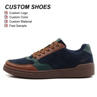 OLICOM Sneakers Casual di Lusso Personalizzabili per Uomo e Donna, in Pelle Bovina e PU, Antiscivolo, Stile Sportivo alla Moda