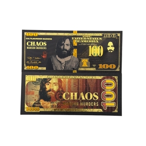 2026 América 3 Billetes <span class=keywords><strong>de</strong></span> Baloncesto '<span class=keywords><strong>America</strong></span> Killer' Bañados en Oro <span class=keywords><strong>de</strong></span> 24K para Regalos - Product Image 4