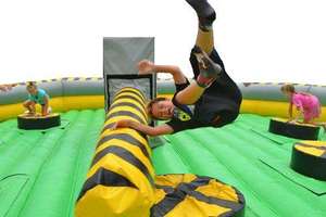 Jeu d'évasion gonflable jeux de puissance smash gonflables avec marteau jeu de fusion gonflable avec machine rotative pour enfants/adultes - Product Image 4