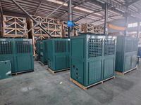 Unité de condensation refroidie par air pour armoire, à haut débit d'air, économe en énergie, pour compresseur semi-hermétique à spirale/à piston pour R-404A