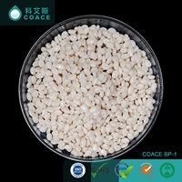 Polymère biodégradable greflé à l'anhydride maléique comme compatibilisant pour mélange PBAT avec PLA et agent de couplage avec polymère TPS