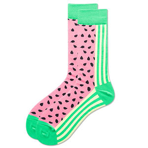 Vente à Chaud Chaussettes Crew Respirantes pour Femmes Chaussettes en Coton de Designer OEM Chaussettes pour Femmes à Taille et Motifs Personnalisés - Product Image 1