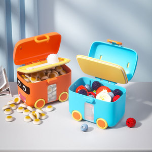 Nuovo arrivo simpatici contenitori per la conservazione degli alimenti per bambini scatola per la conservazione dei bambini <span class=keywords><strong>latte</strong></span> <span class=keywords><strong>in</strong></span> <span class=keywords><strong>polvere</strong></span> per alimenti - Product Image 4