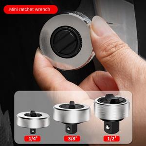 Wholesale 1 Pieces Mini <b>Ratchet</b> <b>Socket</b> Wrench Whole Steel Palm Finger Reversible Handle 1/4" 3/8" 1/2" Drive - Product Image 5