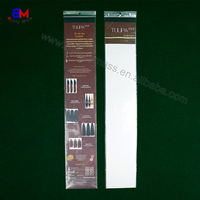 Mèches de cheveux Conception personnalisée Papier Carton Plastique PP Sac Sacs en plastique transparent pour extensions de cheveux