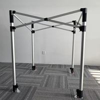 Tentes de salon professionnelles en aluminium sur mesure pour l'extérieur, 1x1m, tentes pliantes publicitaires, auvent pop-up pour les événements