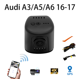 Caméra embarquée WiFi 4K UHD 2160P plug-and-play pour <span class=keywords><strong>Audi</strong></span> <span class=keywords><strong>A1</strong></span> A3 A4 A5 A6 Q3 Q5 Q7 Caméra d'origine 2004-2020 - Product Image 2