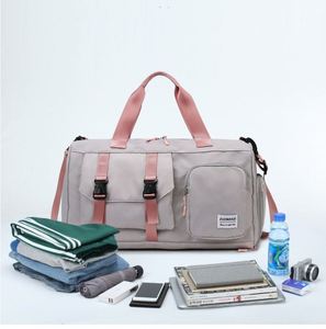 Sac de voyage personnalisé pour le yoga, sac de voyage imperméable à grande capacité, sac de sport, sac de voyage, sac de sport avec compartiment à chaussures - Product Image 2