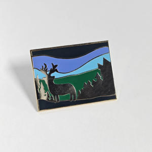 Boce personaliza insignias de metal de alta calidad, decoración creativa para estuches, insignias personalizadas - Product Image 5