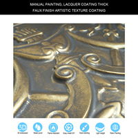 Plafonds décoratifs en PVC 3D gaufré, imperméables et ignifuges, 2x2 pieds, pour restaurant et hôtel, livraison gratuite, PL07