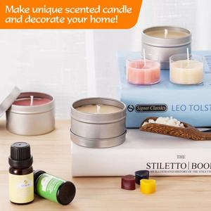 Set per la Creazione di Candele Fai da Te, Kit di Materiali e Strumenti per Candele Artigianali Profumate in Cera di Soia - Product Image 4