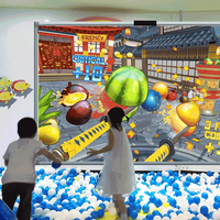 Système de projection interactive pour sol/mur, 22 jeux, jeu intelligent pour enfants, dispositif de tableau blanc interactif, multipoints, grand écran