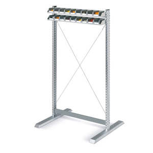 Ripiano rapido doppio lato con contenitori "compat" taglia 1-per attrezzature di carico e stoccaggio - Product Image 1