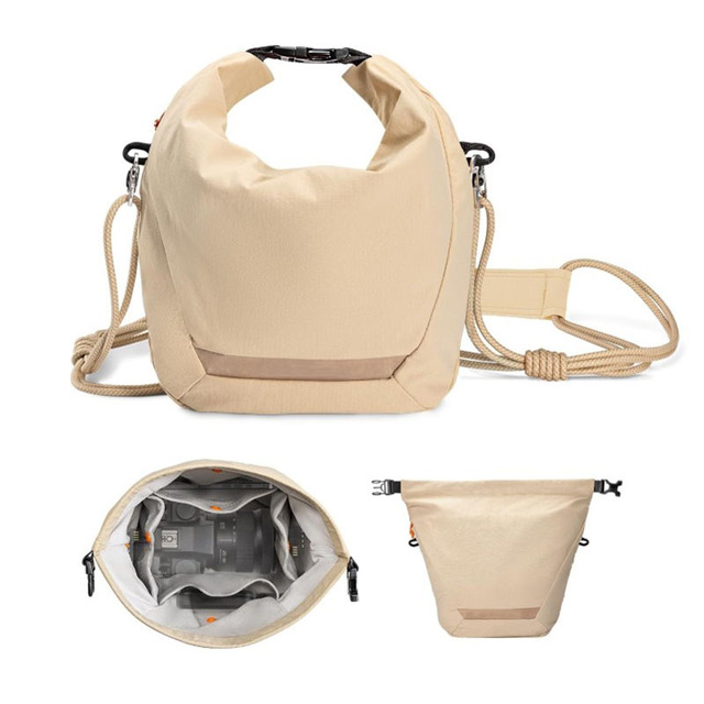 Soft Padded Camera Lens Insert Bag Portable Shockproof DSLR/SLR Photography Equipment Organizer with Dividers