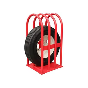 Exigences du changeur de pneus Pneu pour camion lourd Pneu à 5 barres pour la cage de sécurité de gonflage des pneus du camion de service - Product Image 4