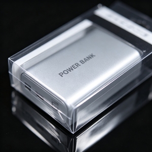 Window PVC Rectangular Packaging <b>Box</b> Custom Power Bank PVC Folding <b>Box</b> for Phone Case <b>Display</b> Packaging 0.3-0.5mm Thickness - Product Image 3