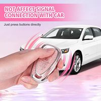Étui de protection souple en TPU de qualité supérieure pour clé de voiture Chevrolet Equinox Malibu XL Cruze, porte-clés et accessoires pour sac Chevy