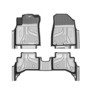 Alfombrillas antideslizantes de lujo para coche 5D TPE de nuevo diseño para 2023 <span class=keywords><strong>KIA</strong></span> Niro All Weather Floor Liner Foot Pad - Product Image 3
