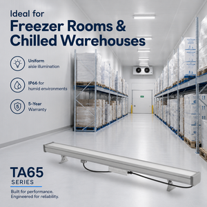 Éclairage LED Tri-proof pour Chambre Froide Industrielle, Sans Scintillement, Étanche IP66, Verre Trempé 4mm, Barre Linéaire, Garantie <span class=keywords><strong>5</strong></span> Ans - Product Image 5