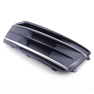 Panneau de garniture de calandre inférieure du pare-chocs avant Audi Q5, noir brillant ABS, à clipser, 2018-2022 - Product Image 1