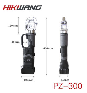 Juego de Herramientas de Engarzado de Terminales de <span class=keywords><strong>Cable</strong></span> Hidráulico Inalámbrico con Batería PZ-300, Abrazadera <span class=keywords><strong>para</strong></span> Terminales de Cobre y Aluminio Hexagonales - Product Image 2