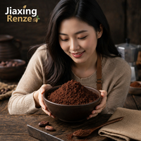Poudre de cacao alcalinisée 10-12% de matières grasses, ingrédient de chocolat finement moulu pour les applications en boulangerie, en pâtisserie et en boissons