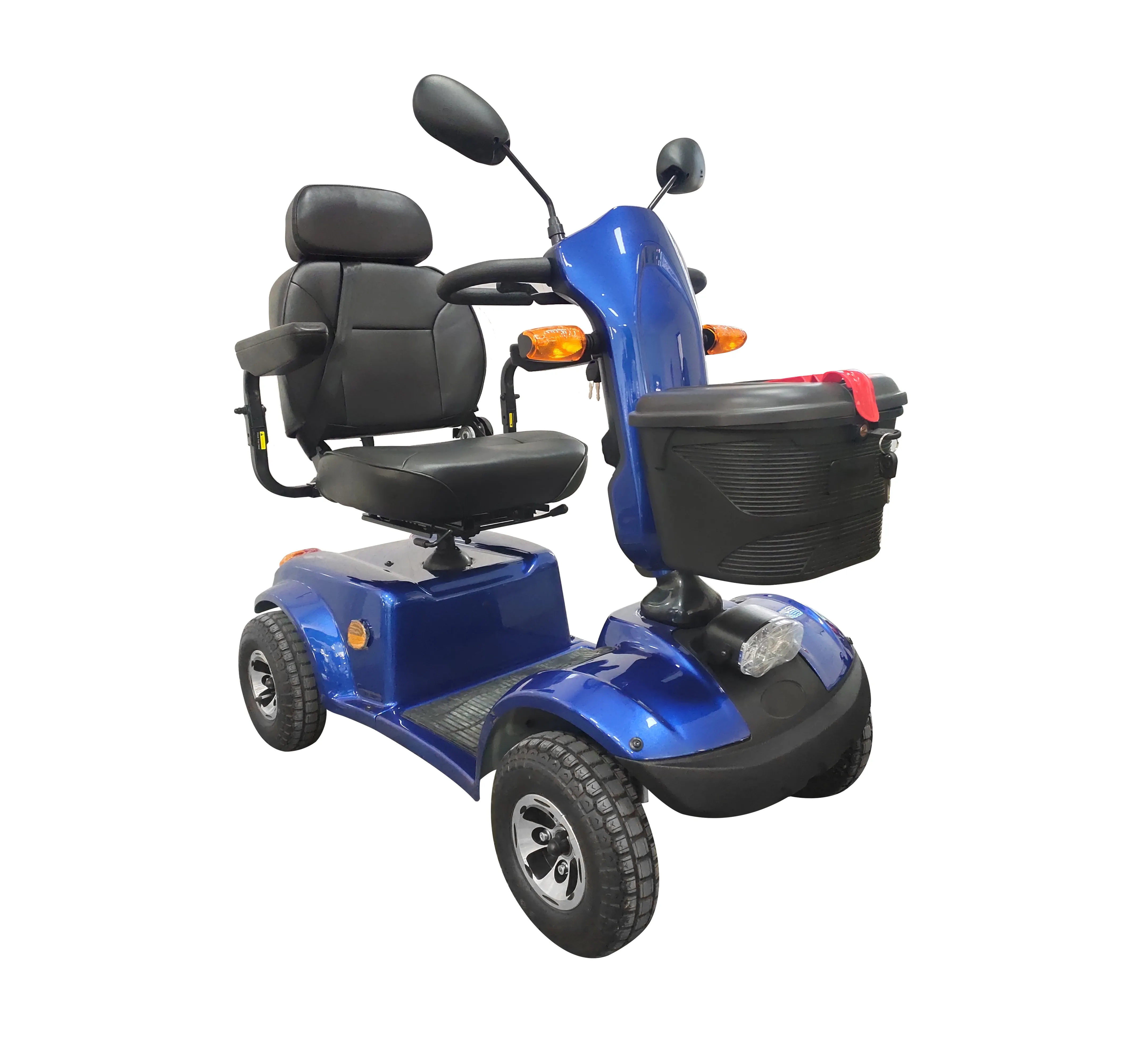 Adult City Electric With Fishnable Color Four Wheel Moped Bike Mobility Scooter 4 Wheel