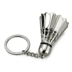 Xinxing tùy chỉnh kim loại khuyến mại bóng bàn cầu lông Keychain Golf đấm bốc bóng chày Bowling thể thao khác nhau znic hợp kim Keychain