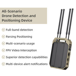 Solution de détection et de <span class=keywords><strong>suivi</strong></span> de drones portable New-GEN avec affichage FPV <span class=keywords><strong>en</strong></span> <span class=keywords><strong>direct</strong></span>, détecteur d'UAV de 10km et 6 heures d'endurance - Product Image 5