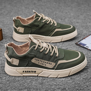 Summer new style breathable men's shoes - Korean version trendy style low-top <b>canvas</b> sneakers umbrella shoes - Product Image 4