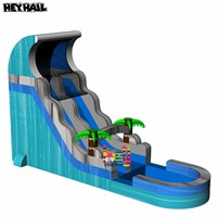 Vente chaude de toboggan aquatique gonflable en PVC pour parc sportif, centre commercial et utilisation en extérieur pour les jardins d'enfants
