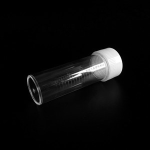 Tianjing <b>Plastic</b> Test <b>Tube</b> 20ml Graduated Screw Top With Cap For Lab Use - Product Image 3