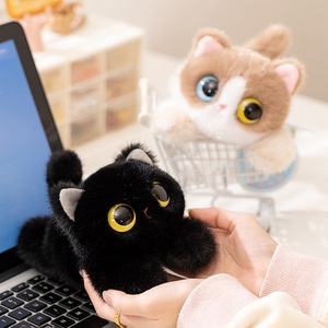 Peluche <span class=keywords><strong>de</strong></span> Gato Suave y Versátil para Regalo, Decoración y Comodidad Diaria - Product Image 4