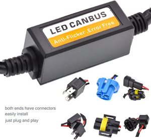 Arneses H4 de alta calidad decodificador Canbus sin errores EMC H7 <span class=keywords><strong>H11</strong></span> H13 condensador LED faros de coche accesorio - Product Image 4