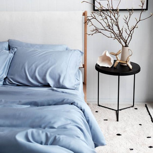 Set Copripiumino in Raso di Bambù Personalizzato Certificato Oeko-tex, 100% Tessuto Lyocell di Bambù con Federe - Product Image 2