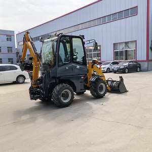 Envío Gratuito del Último Modelo de Retroexcavadora Agrícola con Certificación EPA y CE, Cargadora de Dos Ejes Diésel en Venta - Product Image 2