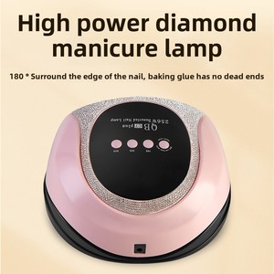 Lampe à ongles 48W design diamant, séchage rapide du vernis gel, sécheuse UV, lumière de durcissement, fournitures professionnelles de manucure, vente en gros - Product Image 4