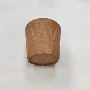 <span class=keywords><strong>Maceta</strong></span> de corcho para plantas, Cubo de flores personalizado, termoformado, a rayas - Product Image 4