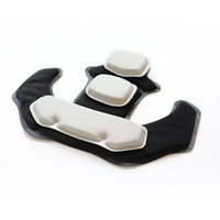 Rembourrage intérieur du casque Coussinets en mousse à mémoire Coussinets de protection pour casque Airsoft
