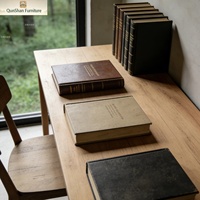 Ensemble de chaise de bureau en bois naturel vintage, design simple et antique pour la maison, le bureau, l'étude, l'ordinateur