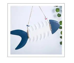 جودة عالية رخيصة تصميم الأسماك ديكور جدار بحري سعر جديد خشبي