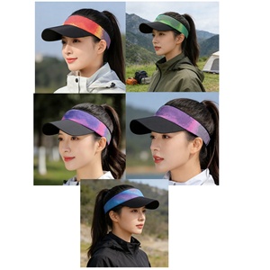 Summer Open-top Digital Printing High-quality Quick-drying Adjustable Sun <strong>Hat</strong> Unisex Running Marathon Sports <strong>Hat</strong> for <strong>Women</strong> - Product Image 5