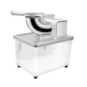 जियेई वाणिज्यिक इलेक्ट्रिक स्टेनलेस स्टील छायादार बर्फ मशीन-उच्च क्षमता आउटडोर और घरेलू उपयोग - Product Image 1