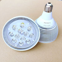 Lampe COB Led PAR38, PAR30, PAR20, 20W, E27, Spot lumineux, lumière blanche chaude/froide, COB