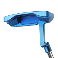 Putter de golf personnalisé en acier inoxydable de haute qualité, face usinée CNC, pour droitier, club de golf d'usine OEM avec housse de putter