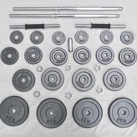 Ensemble d'haltères réglables Rouser Fitness en fonte avec étui de rangement pour la musculation et l'entraînement en salle de sport