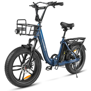 Vélo pliant C05 Pro 20 pouces avec pneus larges, moteur 500W, batterie 36V 13Ah, moyeu arrière en aluminium, longue autonomie, pour adultes - Nouveau stock US - Product Image 1